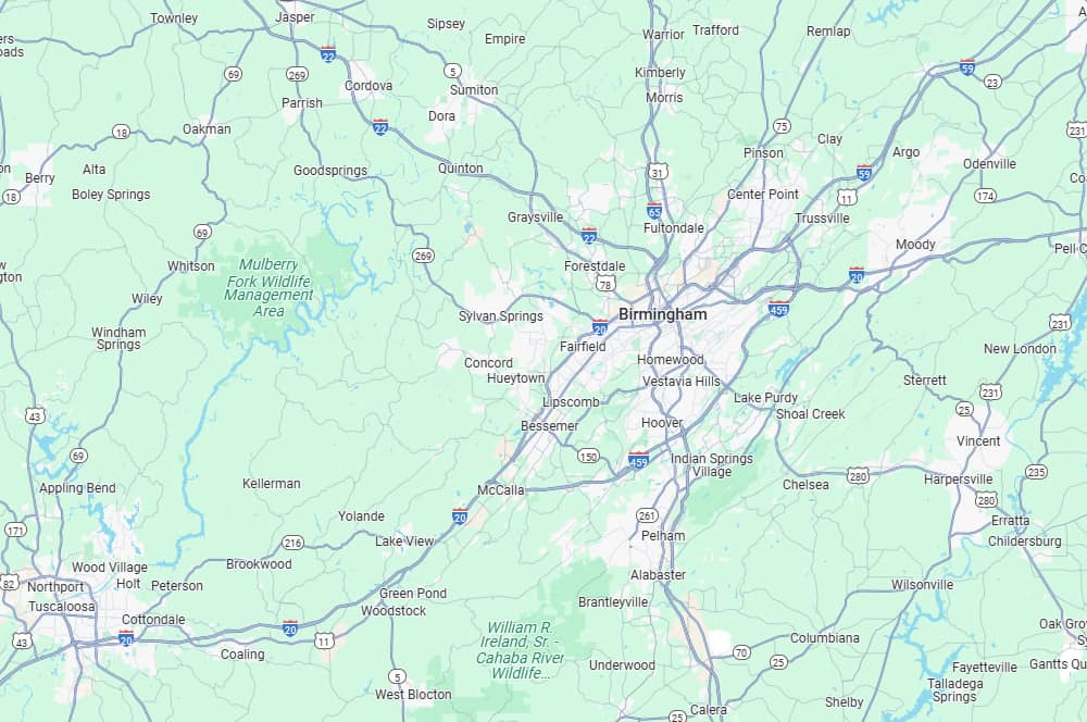 Service Areas Image