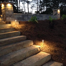 Illuminating-Beauty-Paver-Patio-Nightlighting-Fire-Pit-Installation-in-Pell-City-AL 0