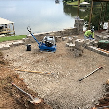 Illuminating-Beauty-Paver-Patio-Nightlighting-Fire-Pit-Installation-in-Pell-City-AL 4