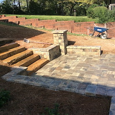 Illuminating-Beauty-Paver-Patio-Nightlighting-Fire-Pit-Installation-in-Pell-City-AL 7